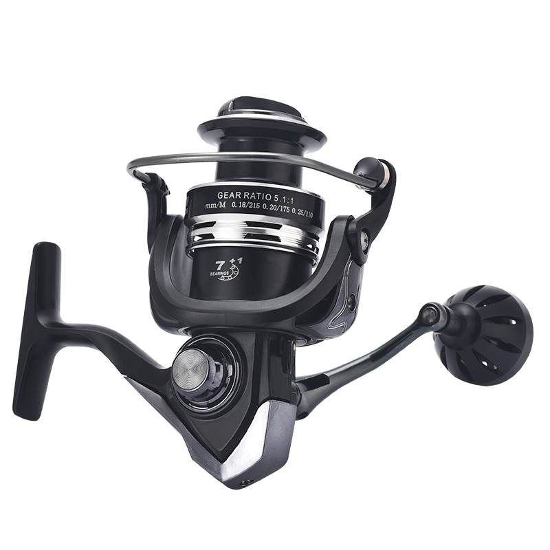 Metall CNC Power Handtag CNC Inskruvningshandtag Fishing Spinning Reel